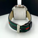 Coupe - prata, branco, verde e vermelho - Pulseira de tecido - À PROVA D'ÁGUA - cod110