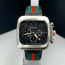 Coupe - prata, branco, verde e vermelho - Pulseira de tecido - À PROVA D'ÁGUA - cod110