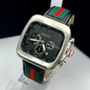 Coupe - prata, branco, verde e vermelho - Pulseira de tecido - À PROVA D'ÁGUA - cod110